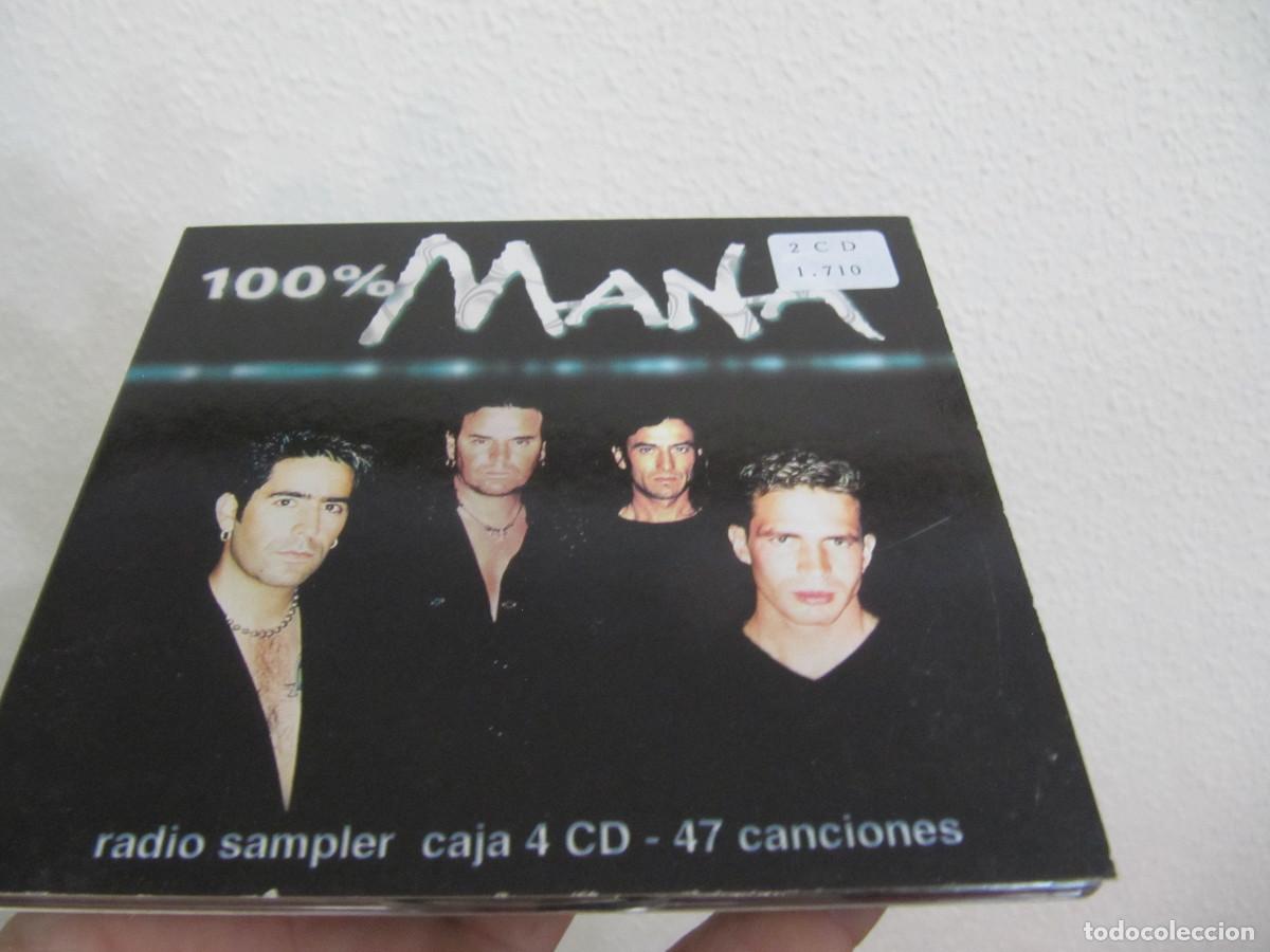 CDs de m&uacute;sica: CD SINGLE - MAN&Aacute; - 100% MAN&Aacute;- RADIO SAMPLER-4 TRACKS - Foto 1