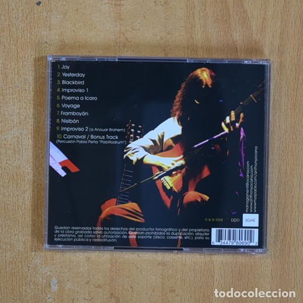 CDs de m&uacute;sica: ANTHONY OCA&Ntilde;A - SOLO - CD - Foto 2