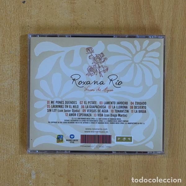 CDs de m&uacute;sica: ROXANA RIO - VERSO DE AGUA - CD - Foto 2