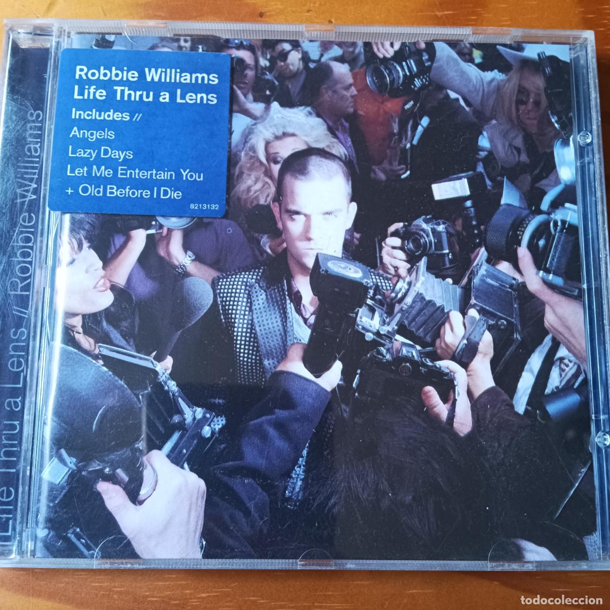 CDs de m&uacute;sica: ROBBIE WILLIAMS, Life thru a lens. CD - Foto 1
