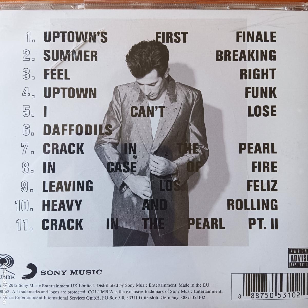 CDs de m&uacute;sica: MARK RONSON, UPTOWN FUNK SPECIAL. CD - Foto 2