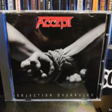 CDs de Música: ACCEPT - OBJECTION OVERRULED