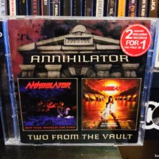 CDs de Música: ANNIHILATOR - SET THE WORLD ON FIRE / IN COMMAND (LIVE 1989-1990) - 2 CD'S