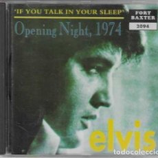 CDs de Música: ELVIS PRESLEY,IF YOU TALK IN YOUR SLEEP,LIVE THE LAS VEGAS HILTON 1974 CD EDICION MADE IN HUNGARY
