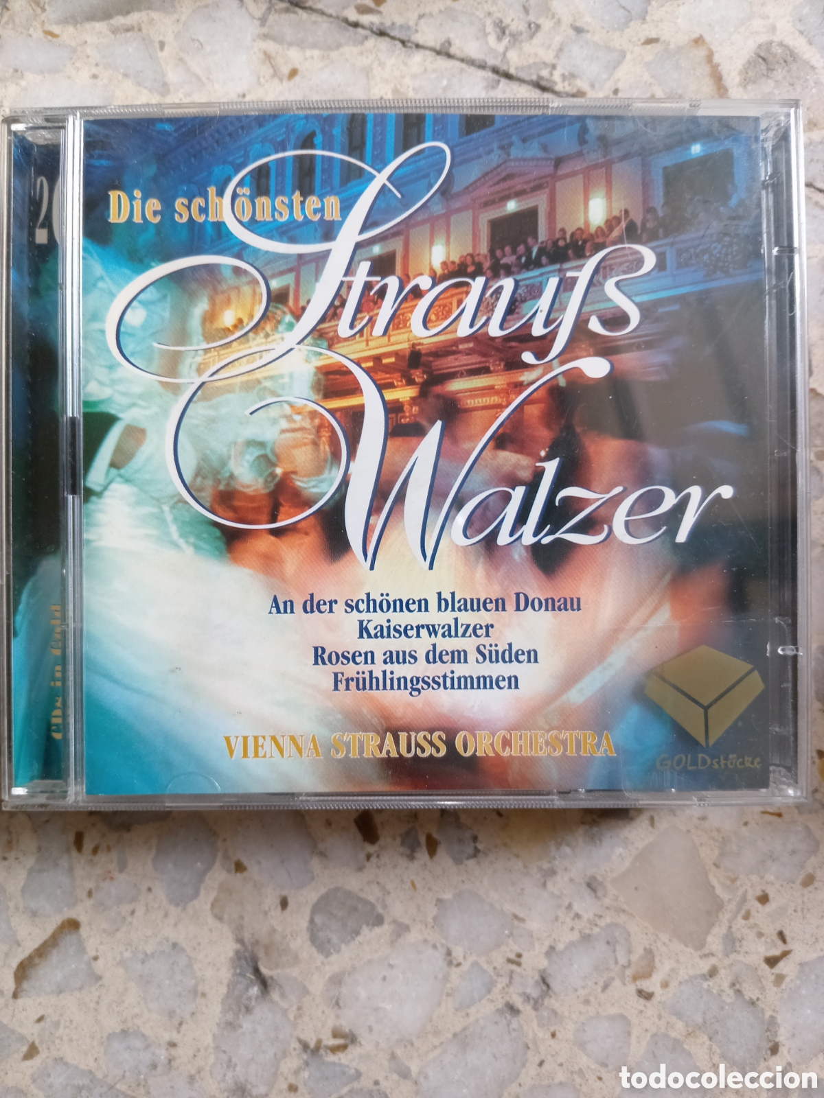 CDs de m&uacute;sica: 2 CD STRAUSS WALZER VIENNA DIE SCHONSTEN - Foto 1