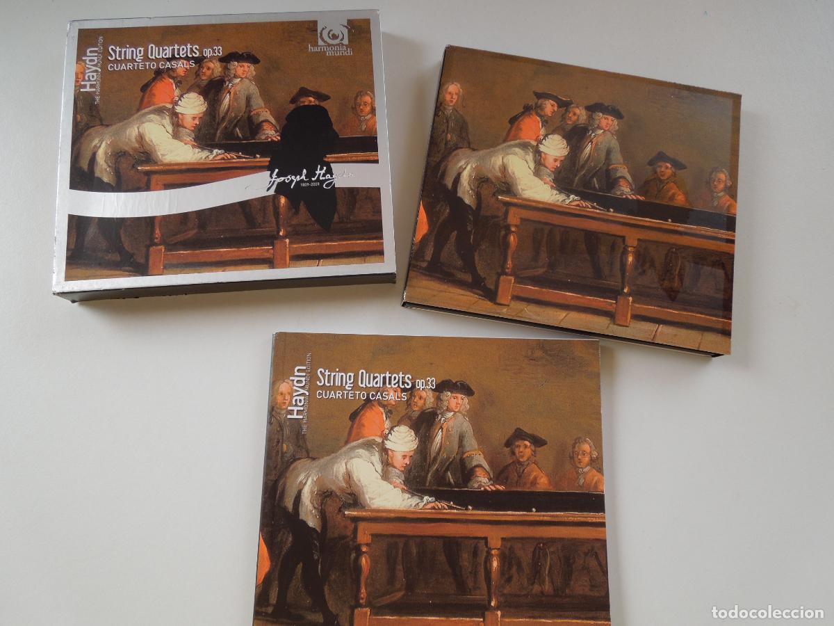 CDs de m&uacute;sica: HAYDN, STRING QUARTETS OP 33 - CUARTETO CASAL - 2 CD,S + LIBRETO - Foto 6