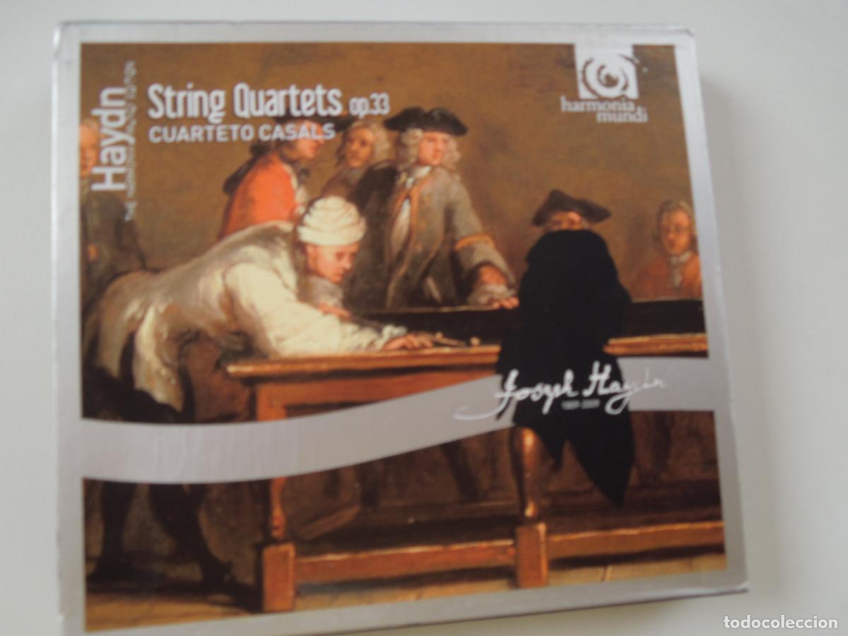 CDs de m&uacute;sica: HAYDN, STRING QUARTETS OP 33 - CUARTETO CASAL - 2 CD,S + LIBRETO - Foto 1