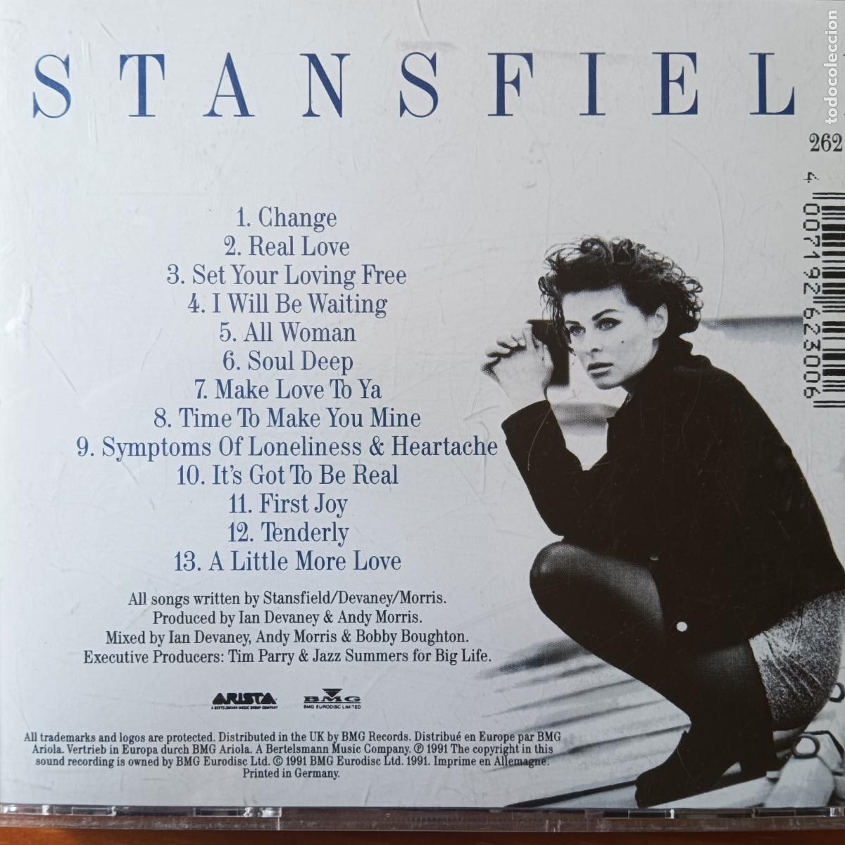 CDs de m&uacute;sica: LISA STANSFIELD, REAL LOVE. CD - Foto 2