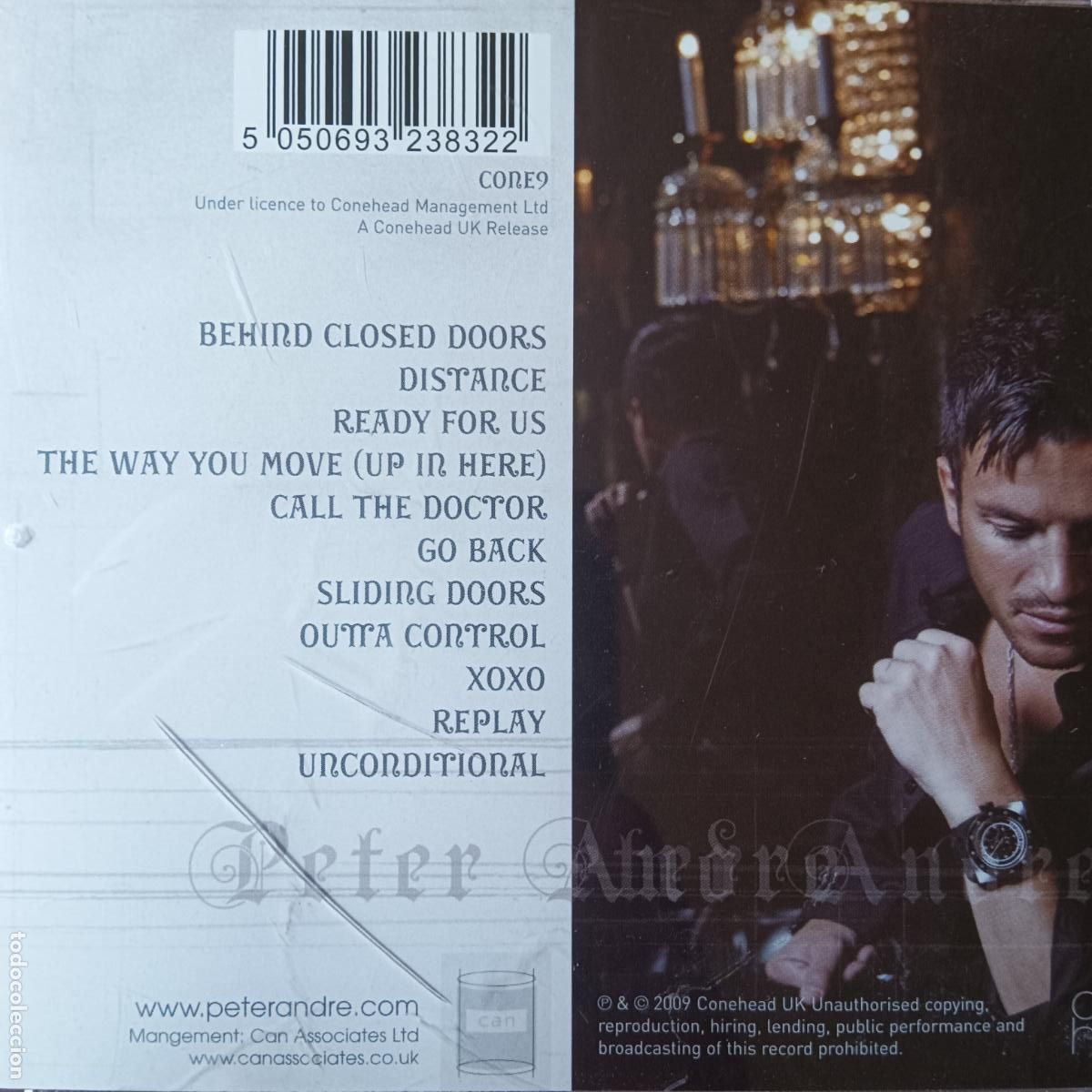 CDs de m&uacute;sica: PETER ANDRE, REVELATION. CD - Foto 2