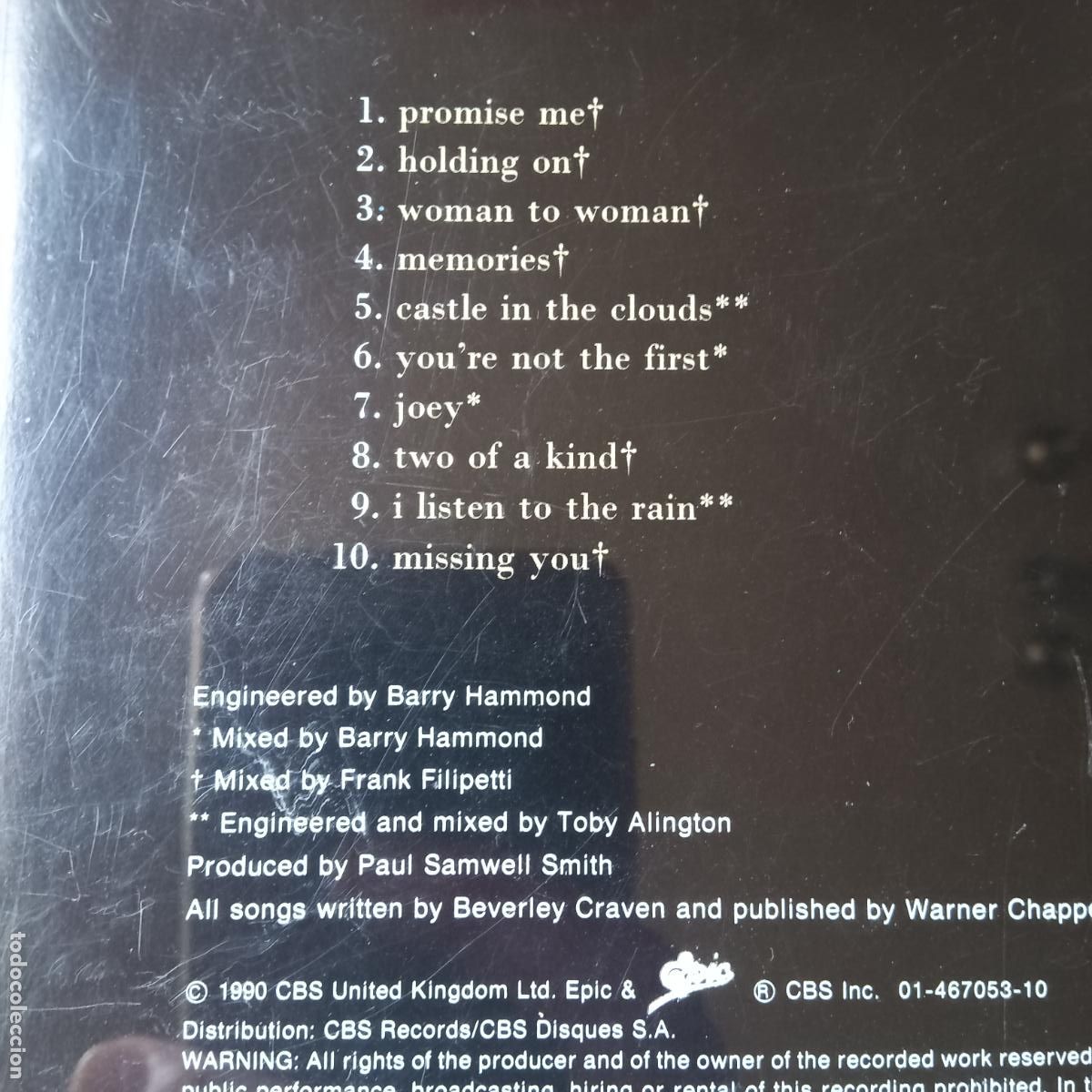 CDs de m&uacute;sica: BEVERLEY CRAVEN, BEVERLY CRAVEN. CD - Foto 2