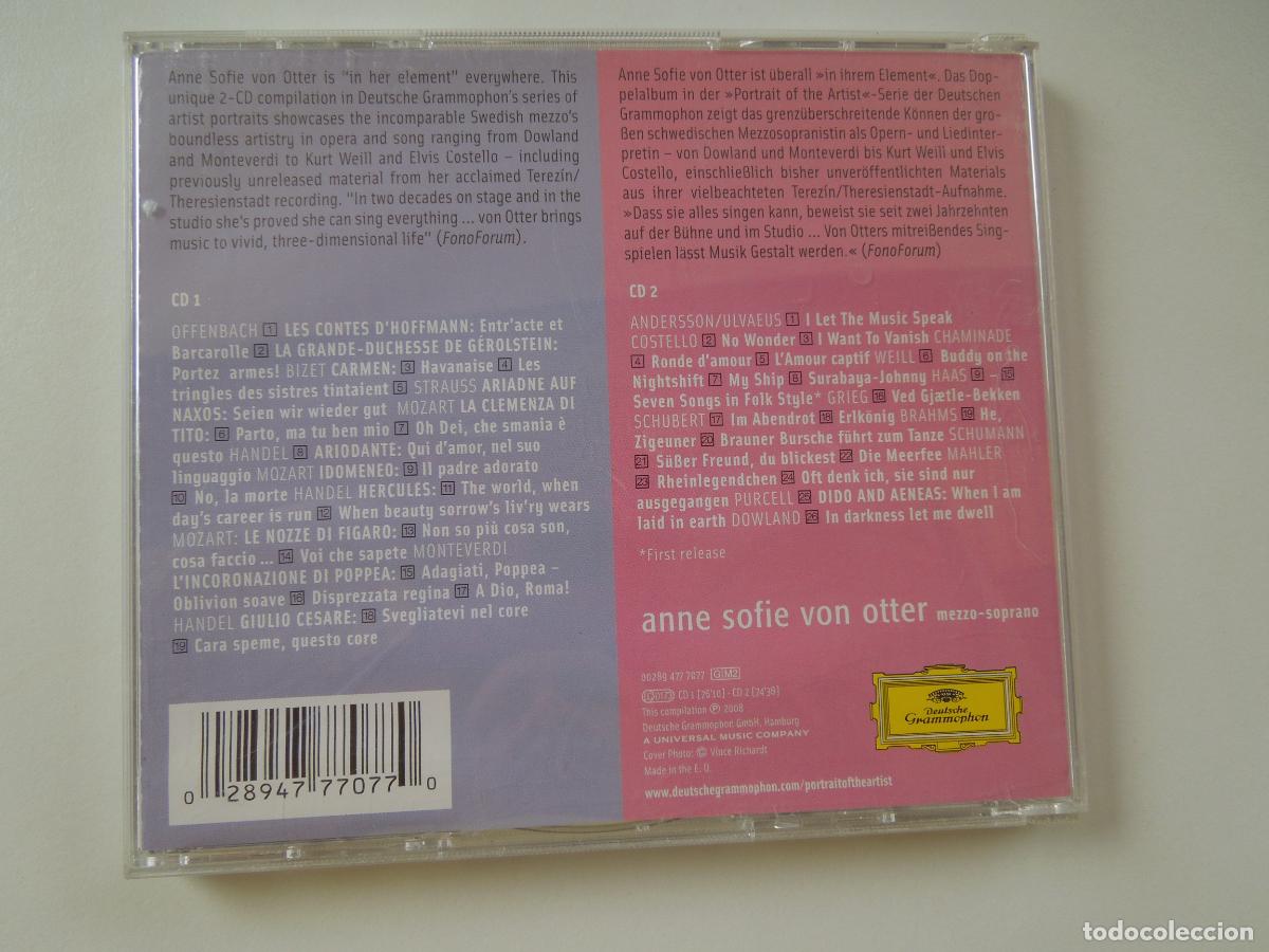 CDs de m&uacute;sica: ANNE SOFIE VON OTTER - IN MY ELEMENT - 2CD,S - Foto 4