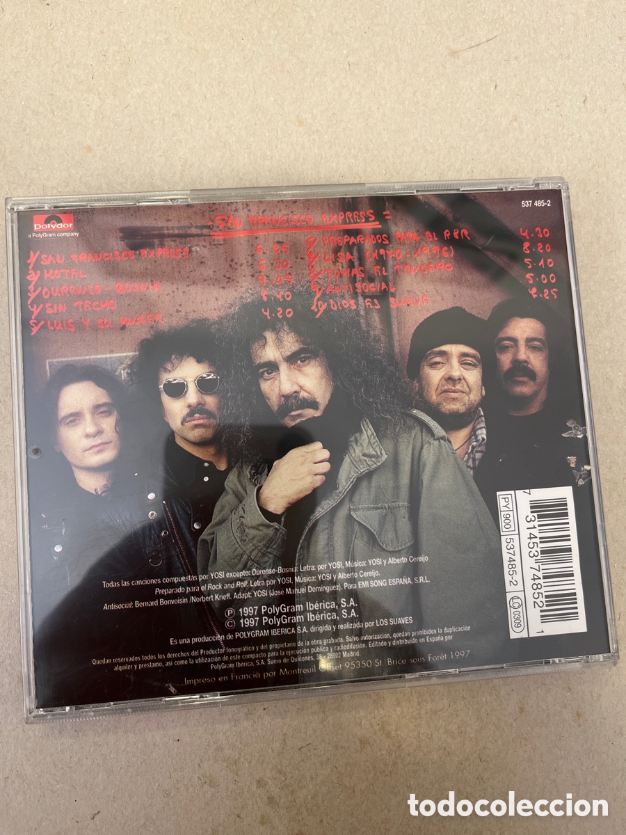 CDs de m&uacute;sica: Los Suaves &ndash; San Francisco Express. CD - Foto 2