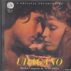 CDs de Música: URAGANO / LA DIGA SUL PACIFICO / THE SEA WALL / THIS ANGRY CD NINO ROTA BANDA SONORA PELÍCULA 1995