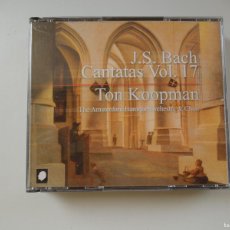 CDs de Música: BACH - CANTATAS VOL 17 -TON KOOPMAN -3CD,S +LIBRETO