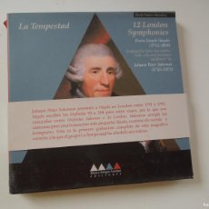 CDs de Música: LA TEMPESTAD - 12 LONDON SYMPHONIES - HAYDN - SALOMON - 4CD,S+LIBRETO
