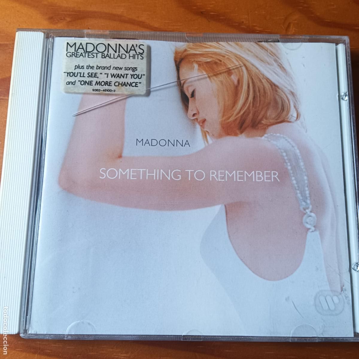 CDs de m&uacute;sica: MADONNA, SOMETHING TO REMEMBER. CD - Foto 1