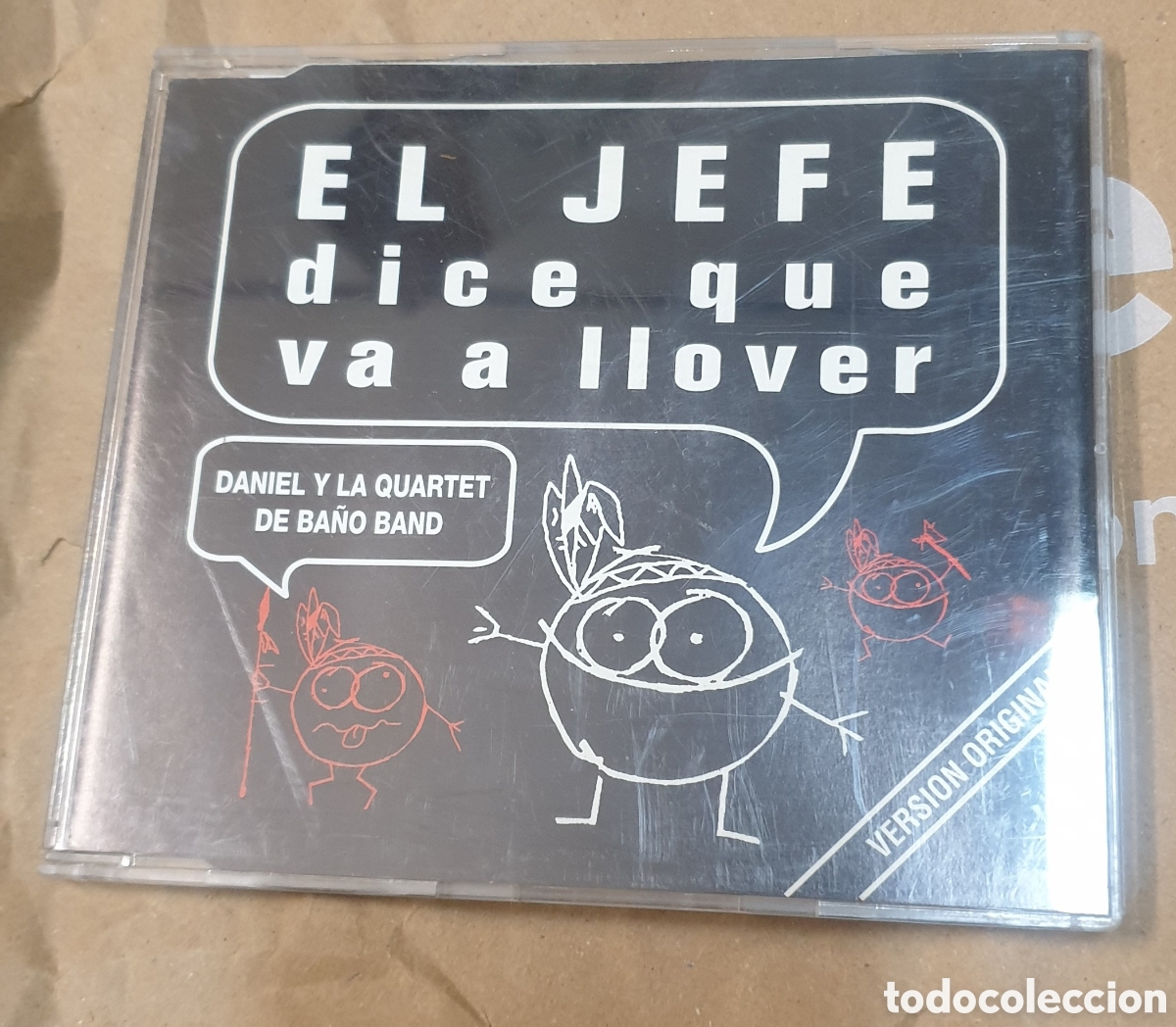 CDs de m&uacute;sica: Daniel y la QBB - El jefe dice que va a llover. Cd single - Foto 1