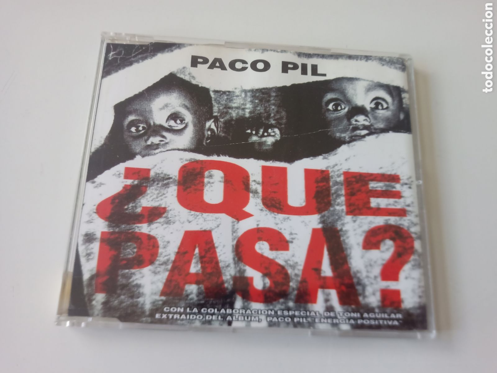 CDs de m&uacute;sica: Paco Pil - Qu&eacute; pasa (CD single) - Foto 1