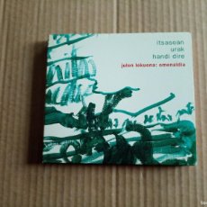 CDs de Música: JULEN LEKUONA : OMENALDIA - ITSASOAN URAK HANDI DIRE DOBLE CD DIGIPACK 2004 FOLK