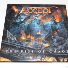CDs de Música: ACCEPT - THE RISE OF CHAOS - CD ALBUM - GATEFOLD DIGIPAK - 2017