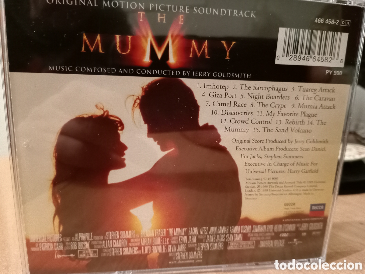 CDs de m&uacute;sica: CD SOUNDTRACK: THE MUMMY - Foto 3