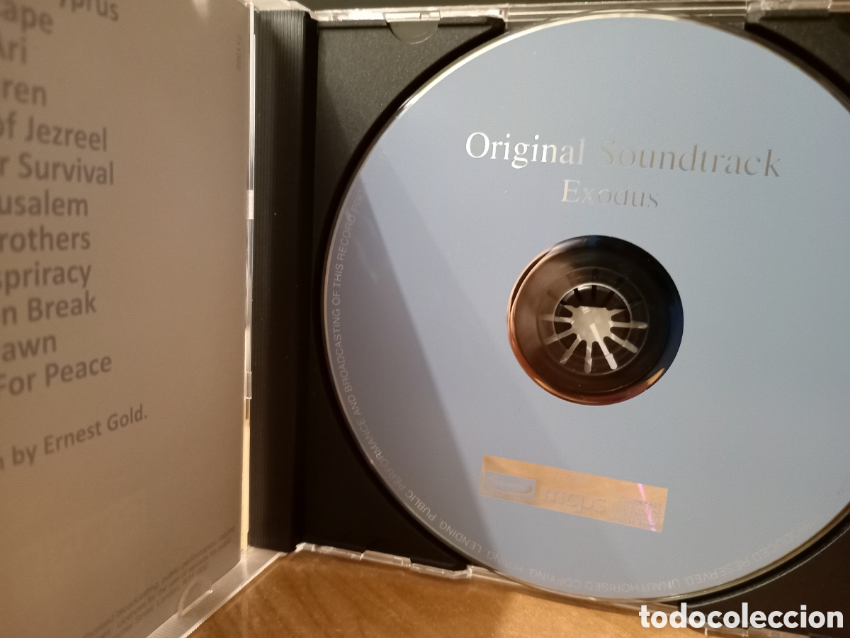 CDs de m&uacute;sica: CD SOUNDTRACK: EXODUS - Foto 2
