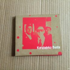 CDs de Música: KARIDADEKO BENTA - KARIDADEKO BENTA CD 2003 DIGIPACK FOLK EUSKADI