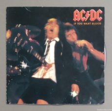 CDs de Música: AC/DC. IF YOU WANT BLOOD. PORTADA & CD. SIN CAJA. MUY BUEN ESTADO