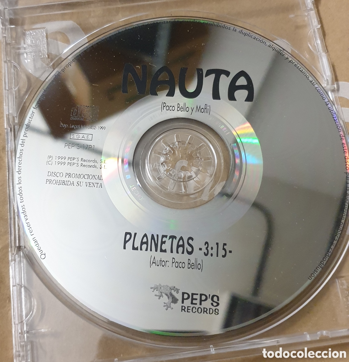 CDs de m&uacute;sica: Nauta - Planetas. Cd single - Foto 1