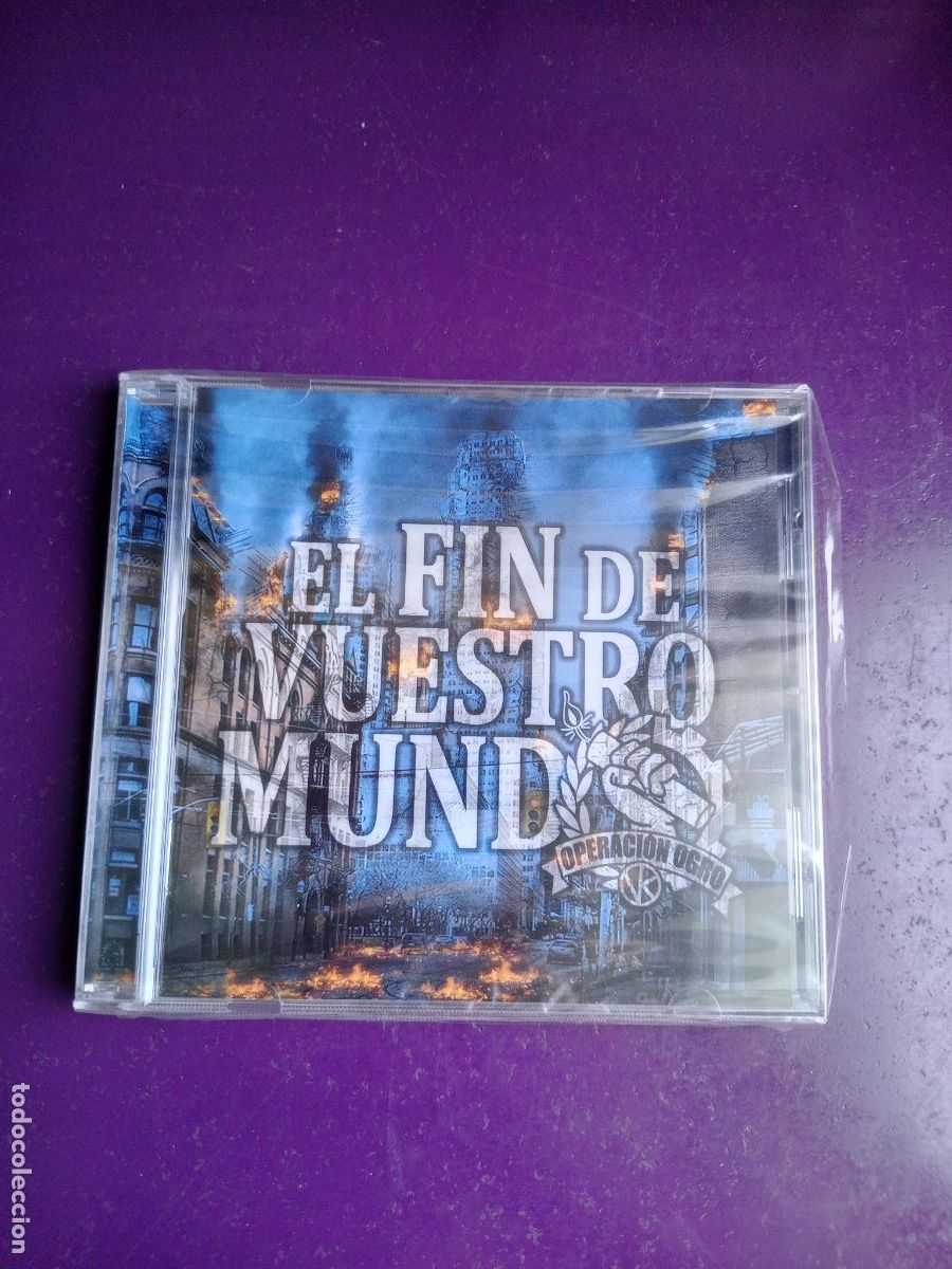 Musik-CDs: OPERACION OGRO - EL FIN DE VUESTRO MUNDO - CD AUTOEDITADO 2022 PRECINTADO, PUNK ROCK URBANO VALLECAS