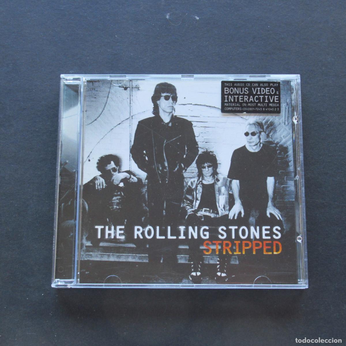 CDs de m&uacute;sica: STRIPPED. THE ROLLING STONES. CON VIDEO INTERACTIVO Y LIBRETO INTERIOR - Foto 1