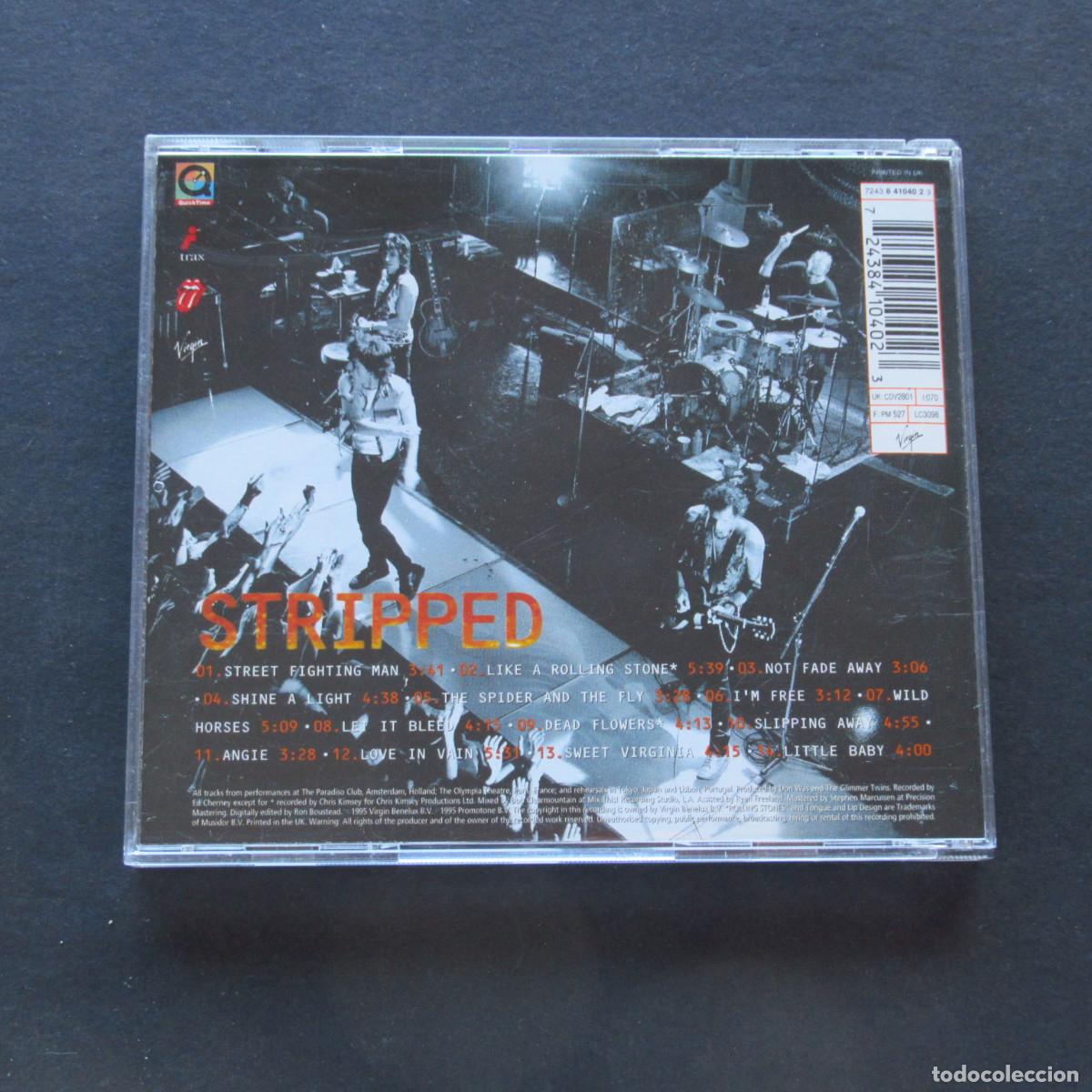 CDs de m&uacute;sica: STRIPPED. THE ROLLING STONES. CON VIDEO INTERACTIVO Y LIBRETO INTERIOR - Foto 3