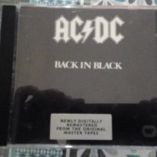 CDs de Música: AC/DC BACK IN BLACK CD