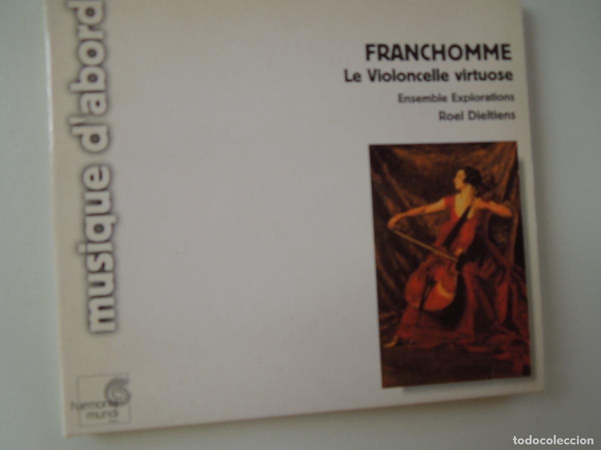 Musik-CDs: FRANCHOMME - LE VIOLONCELLE VIRTUOSE - ROEL DIELTIENS - CD+LIBRETO