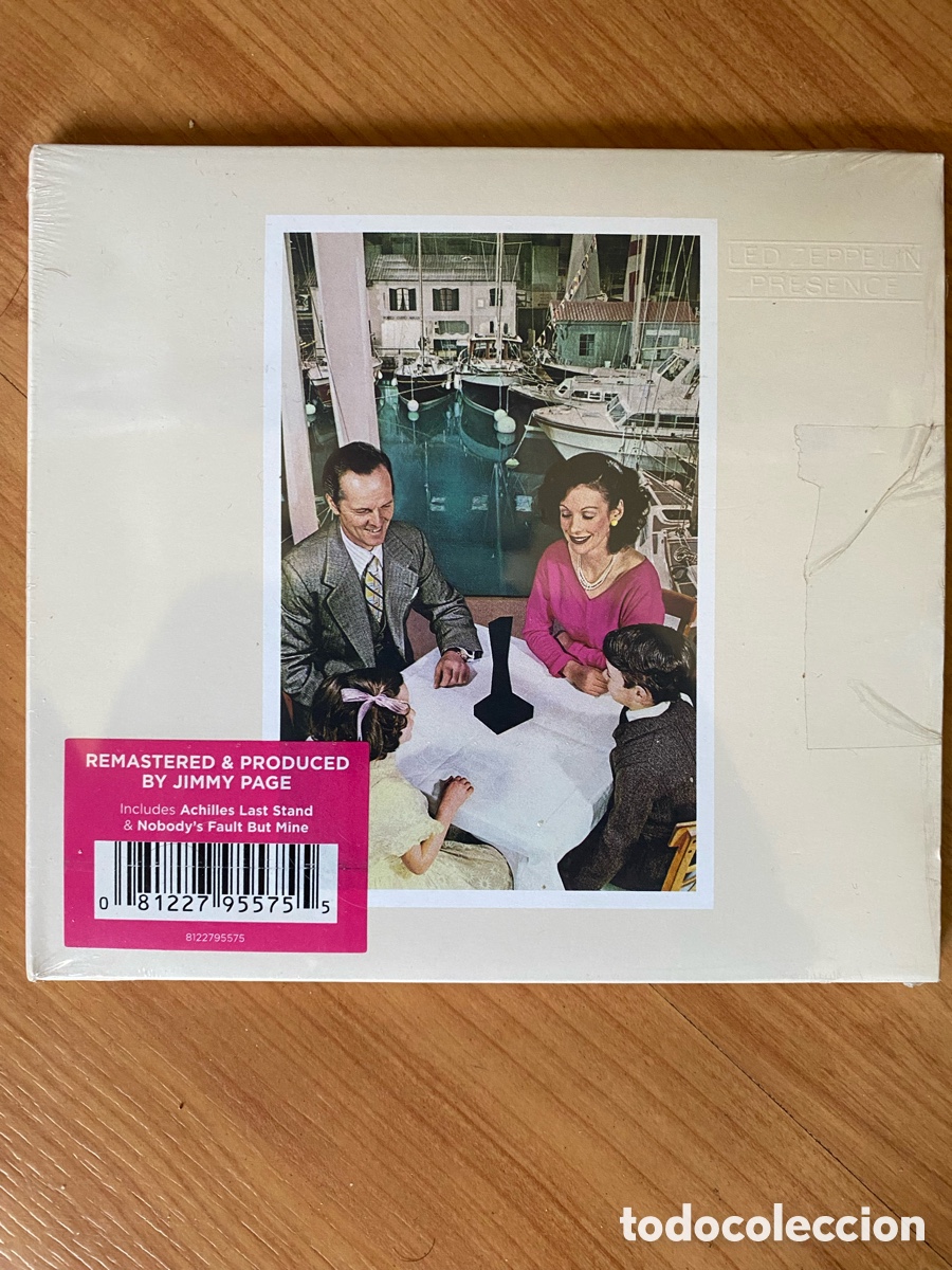 CDs de m&uacute;sica: LED ZEPPELIN &rdquo;Presence&rdquo; Nuevo - Foto 1