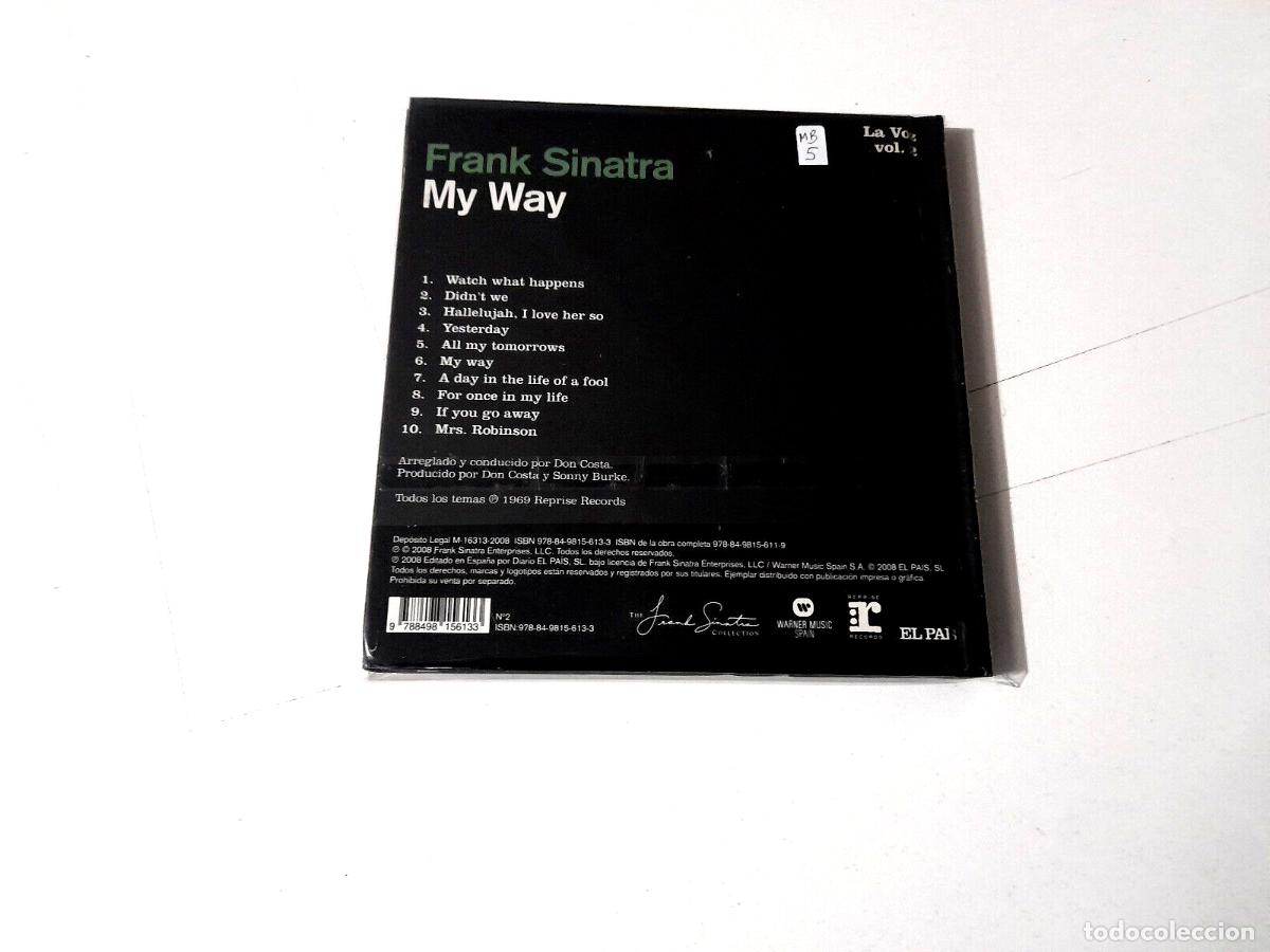 CDs de m&uacute;sica: FRANK SINATRA &rdquo;MY WAY&rdquo; CD +BOOK 10 TRACKS - Foto 2