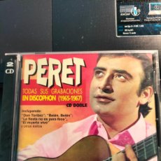 CDs de Música: RAR 2 CD'S. PERET. TODAS SUS GRABACIONES EN DISCOPHON. 1965. SEALED. PRECINTADO