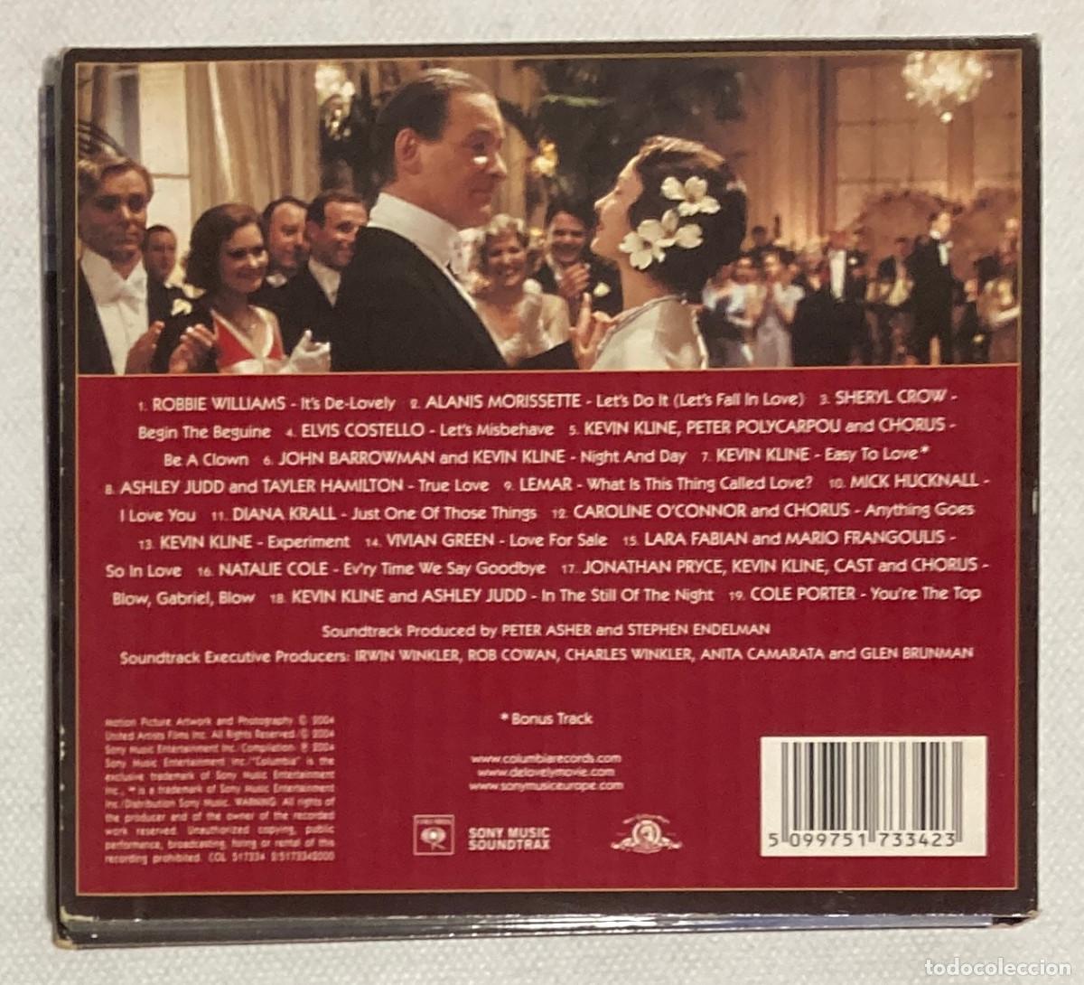 CDs de m&uacute;sica: DE-LOVELY. COLE PORTER. BSO (0551CD) - Foto 2