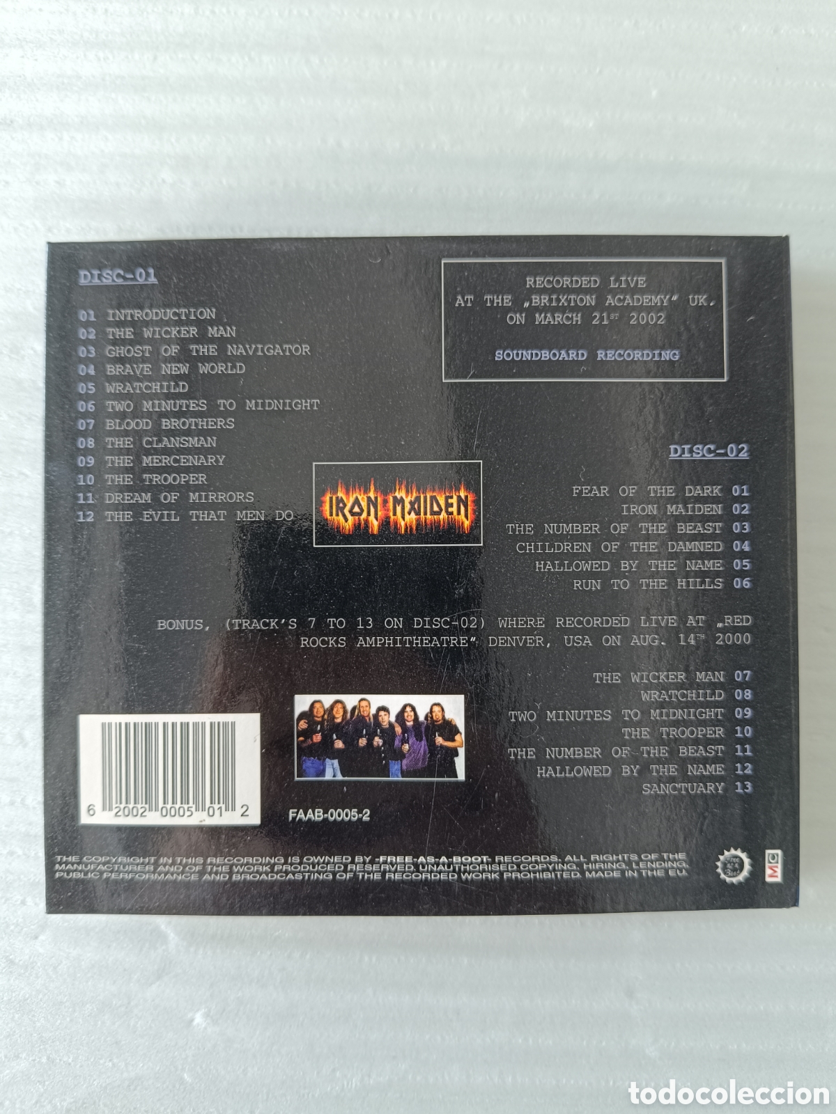 CDs de m&uacute;sica: Iron maiden - Foto 2
