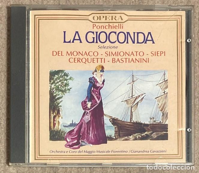 CDs de m&uacute;sica: PONCHIELLI. LA GIOCONDA (0599CD) - Foto 1