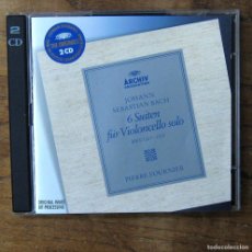 CDs de Música: BACH - SEIS SUITES PARA VIOLONCHELO (1961) - 1996 - PIERRE FOURNIER, CELLO