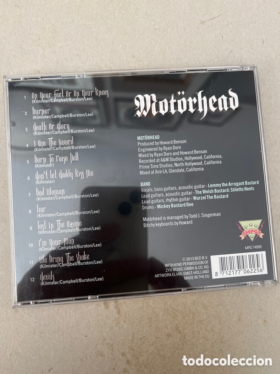 CDs de m&uacute;sica: Motorhead. Death or glory. CD MPG - Foto 2