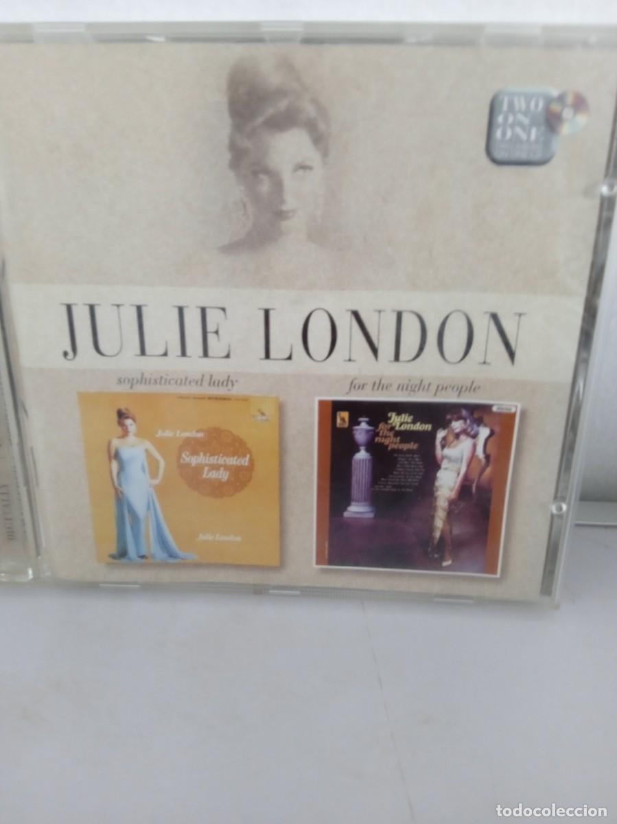 Music CDs: JULIE LONDON Sophisticated Lady / For the night people
