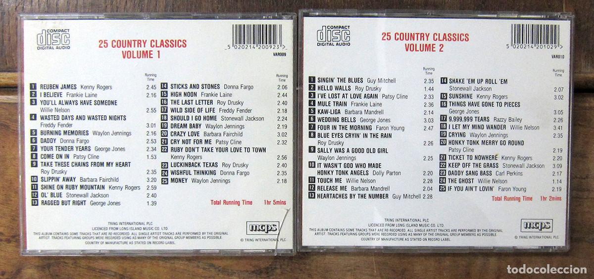 CDs de m&uacute;sica: 100 COUNTRY CLASSICS - 4 CDS - Foto 2