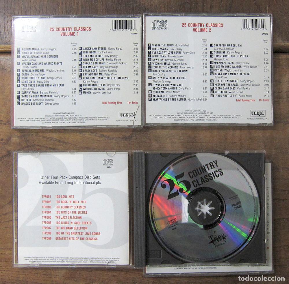 CDs de m&uacute;sica: 100 COUNTRY CLASSICS - 4 CDS - Foto 4
