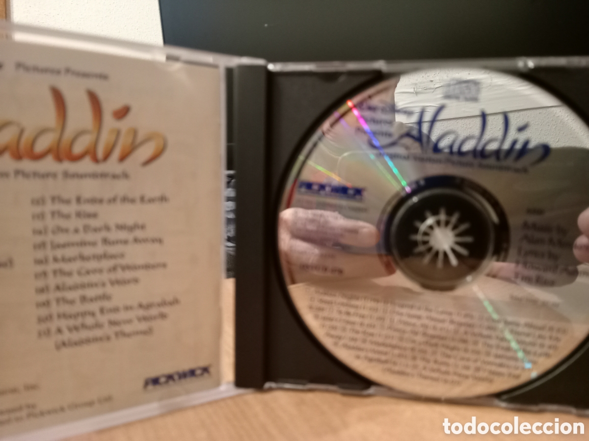 CDs de m&uacute;sica: CD SOUNDTRACK: ALADDIN - Foto 2
