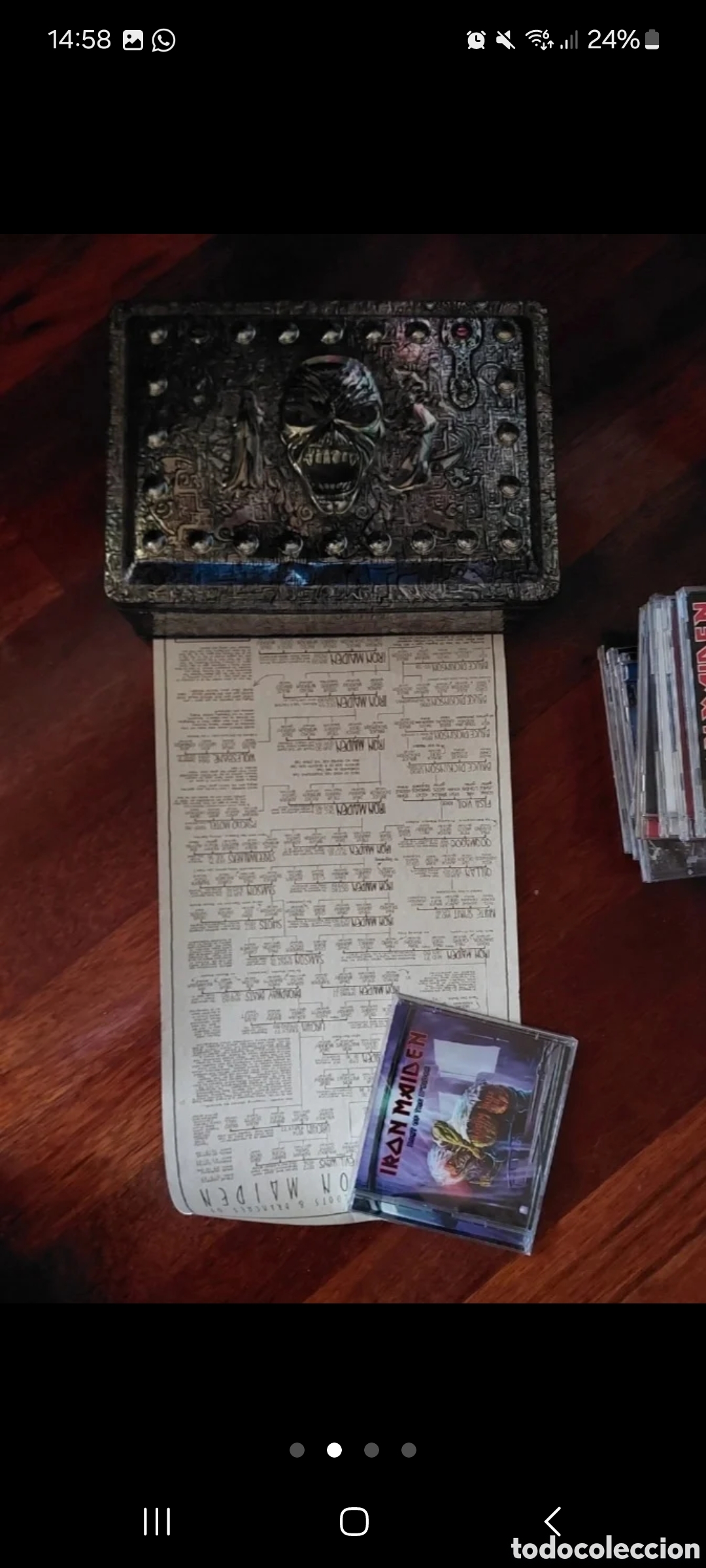 CDs de m&uacute;sica: Lote cd Iron maiden originales - Foto 1