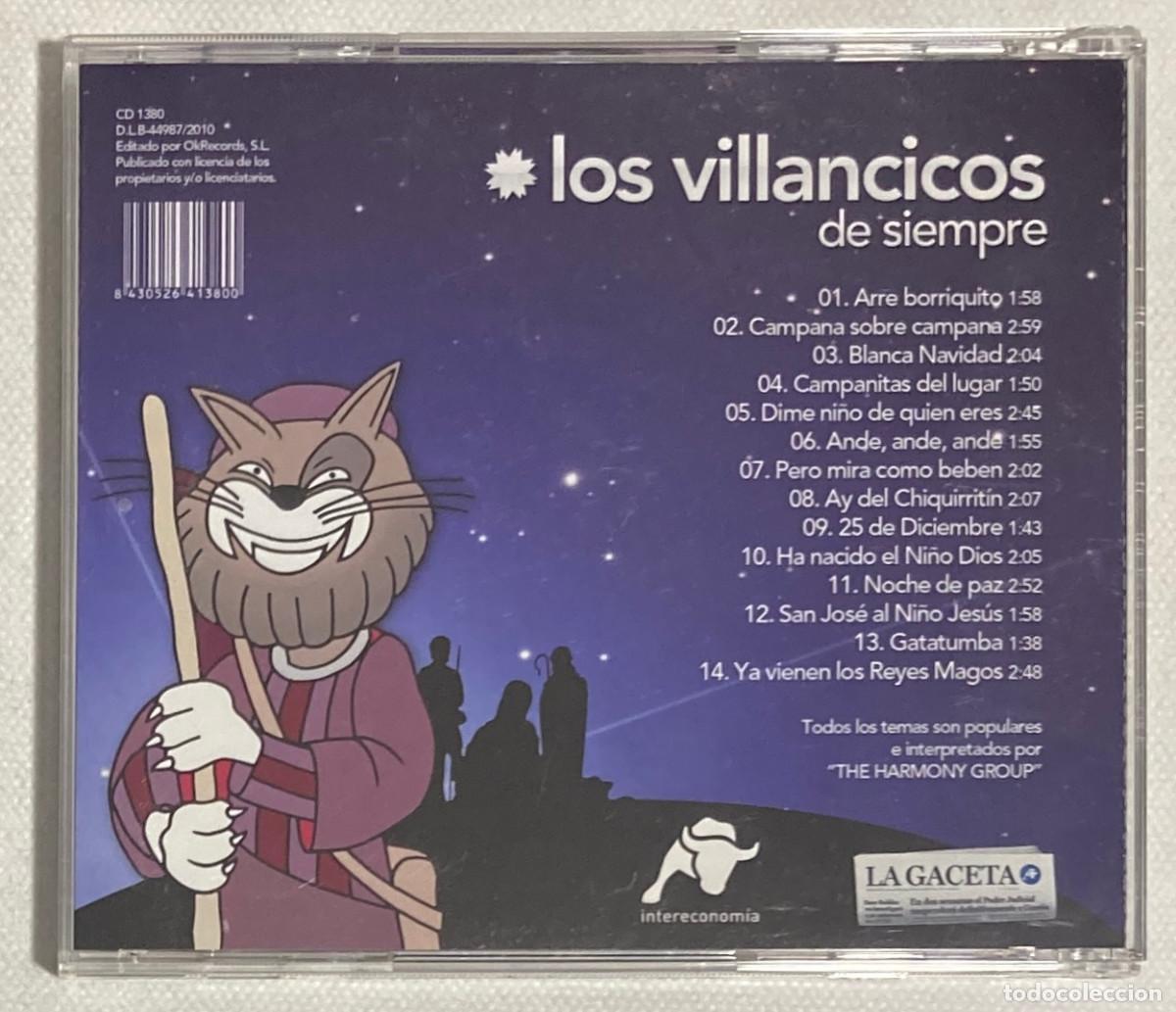 CDs de m&uacute;sica: LOS VILLANCICOS DE SIEMPRE (0577CD) - Foto 2