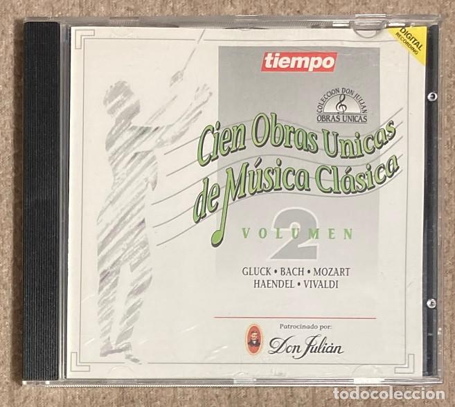 CD de M&uacute;sica: CIEN OBRAS UNICAS DE MUSICA CLASICA. VOLUMEN 2 (0619CD)