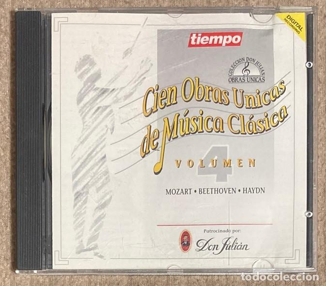 CD de M&uacute;sica: CIEN OBRAS UNICAS DE MUSICA CLASICA. VOLUMEN 4 (0621CD)